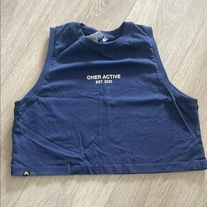 Oner Active Blue Crop Top